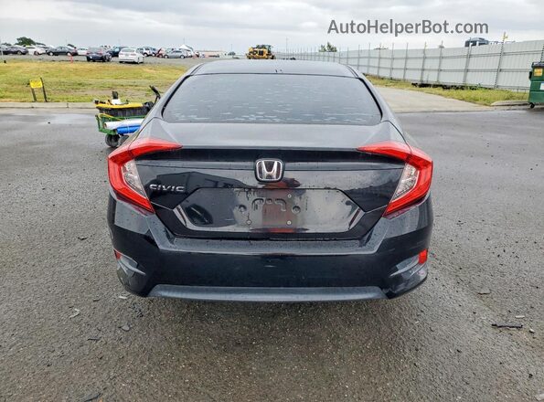 2HGFC2F50GH505284 2016 HONDA CIVIC Black Հետևի տեսք