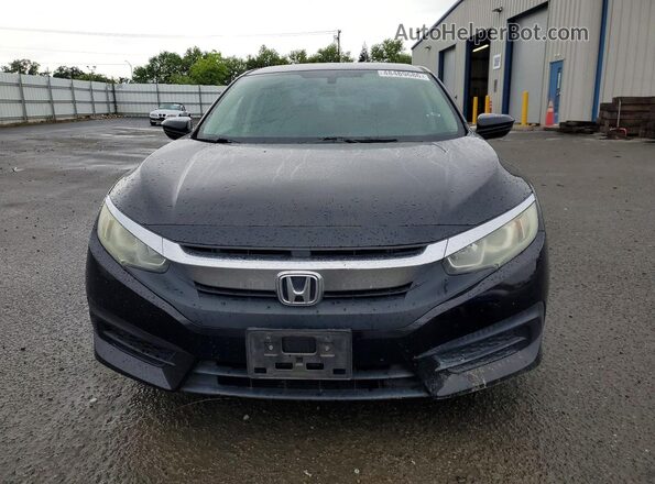 2HGFC2F50GH505284 2016 HONDA CIVIC Black Դիմացի տեսք