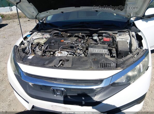 2HGFC2F50GH505849 2016 HONDA CIVIC White Widok z tyłu