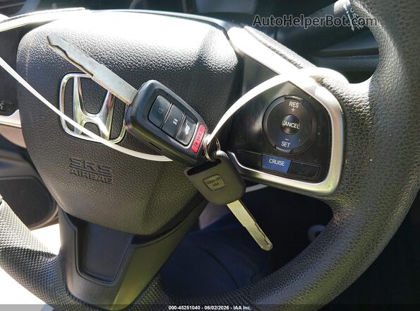 2HGFC2F50GH505849 2016 HONDA CIVIC White Widok deski rozdzielczej