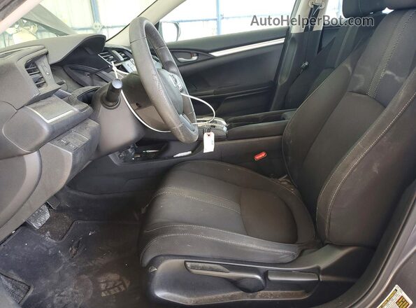 2HGFC2F50GH511568 2016 HONDA CIVIC Gray წინა სალონის ხედი