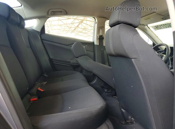 2HGFC2F50GH511568 2016 HONDA CIVIC Gray უკანა სავარძლების ხედი