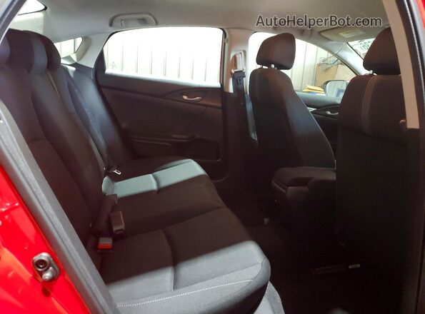 2HGFC2F50GH525146 2016 HONDA CIVIC Red Widok tylnych siedzeń