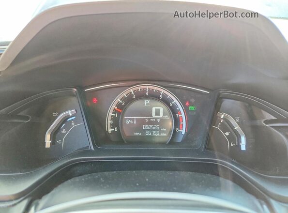 2HGFC2F50GH540598 2016 HONDA CIVIC Синий 