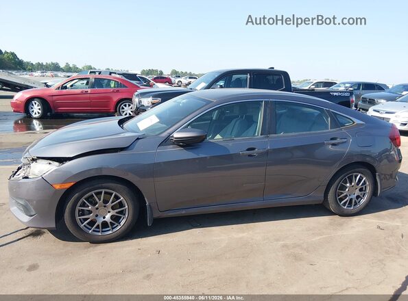 2HGFC2F50GH556073 2016 HONDA CIVIC Gray 360 interior view