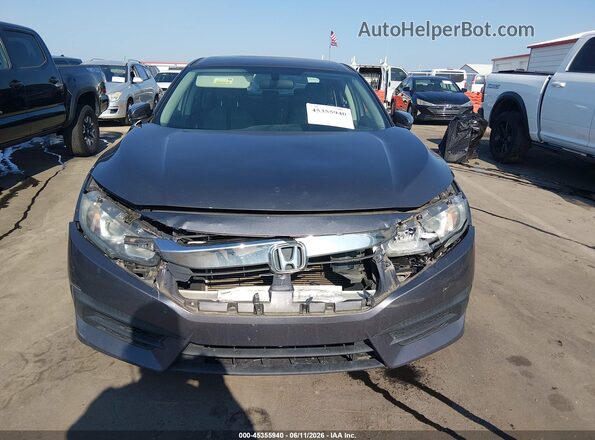 2HGFC2F50GH556073 2016 HONDA CIVIC Gray Front view