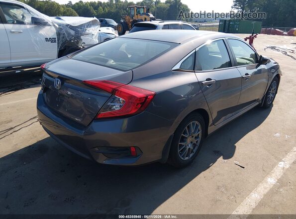 2HGFC2F50GH556073 2016 HONDA CIVIC Gray Rear right