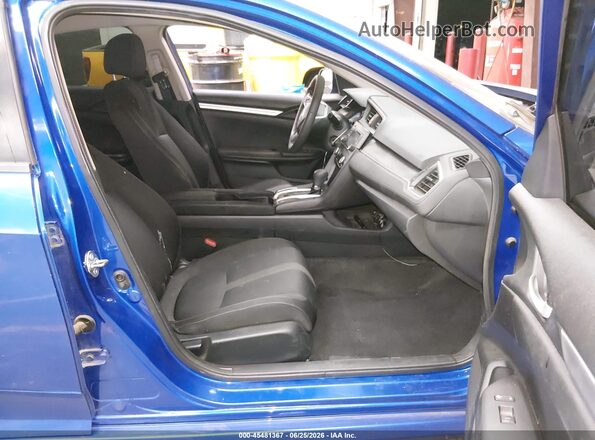 2HGFC2F50GH563282 2016 HONDA CIVIC Blue Front interior view