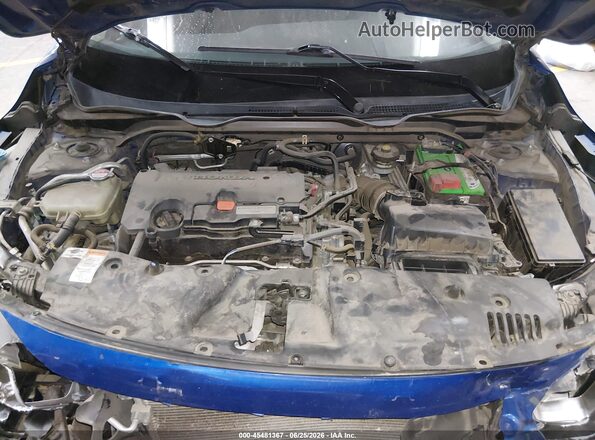 2HGFC2F50GH563282 2016 HONDA CIVIC Blue Rear view
