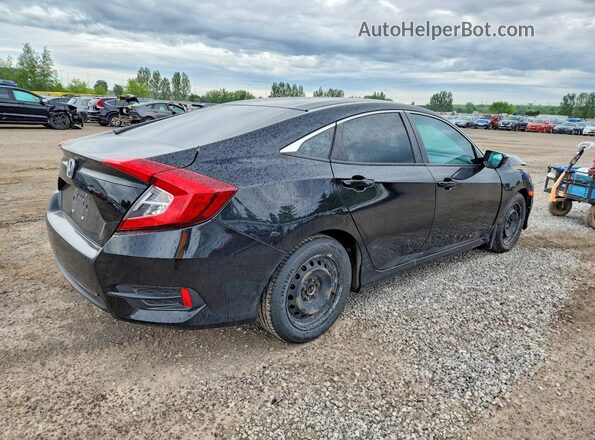 2HGFC2F50HH037932 2017 HONDA CIVIC Black Rear right