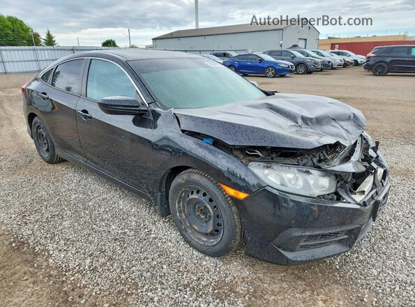 2HGFC2F50HH037932 2017 HONDA CIVIC Black Front right