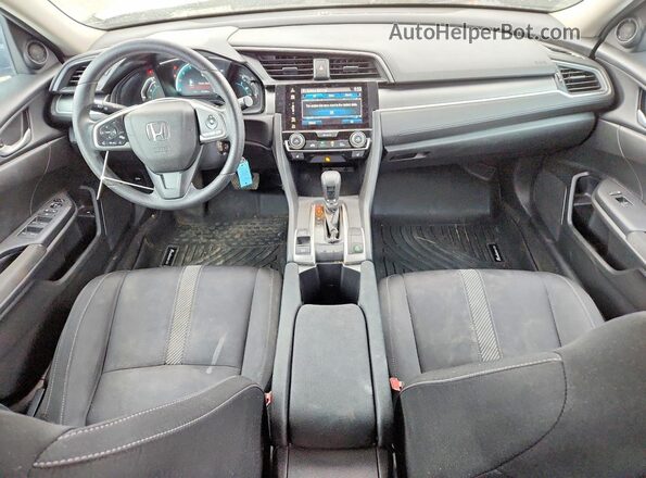 2HGFC2F50HH037932 2017 HONDA CIVIC Black Dashboard view