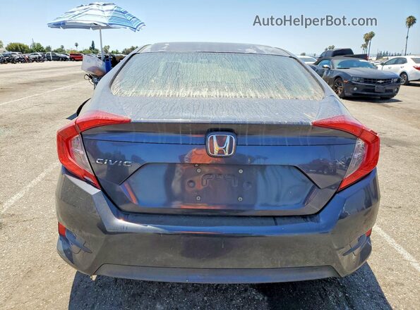 2HGFC2F50HH567284 2017 HONDA CIVIC Синий Вид сзади