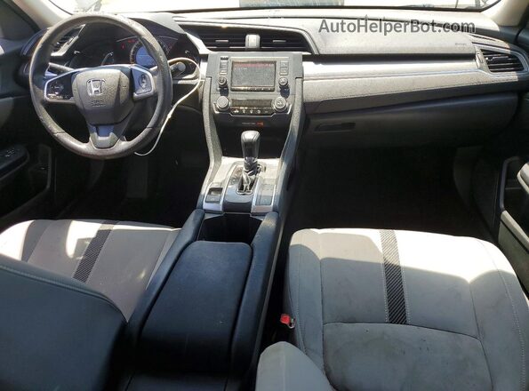 2HGFC2F50HH567284 2017 HONDA CIVIC Синий Вид панели приборов