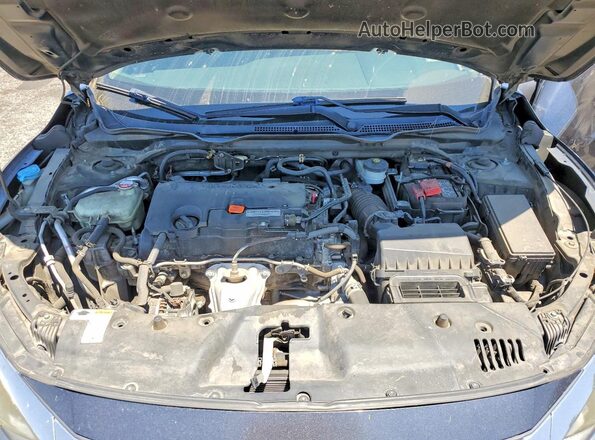 2HGFC2F50HH567284 2017 HONDA CIVIC Синий Вид задней части салона