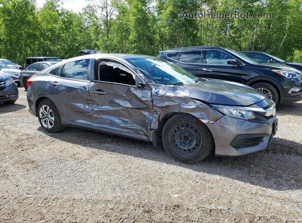 2HGFC2F50JH026211 2018 HONDA CIVIC Silver წინა მარჯვენა