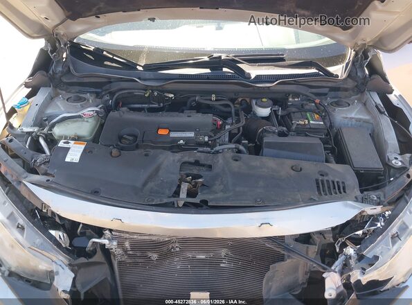2HGFC2F50JH503378 2018 HONDA CIVIC Silver Vista trasera