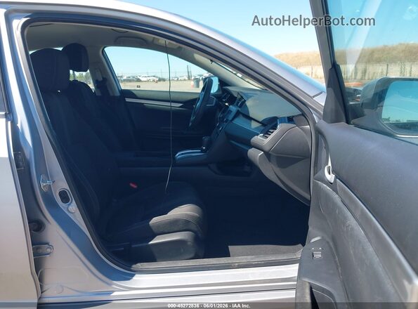 2HGFC2F50JH503378 2018 HONDA CIVIC Silver Vista interior delantera