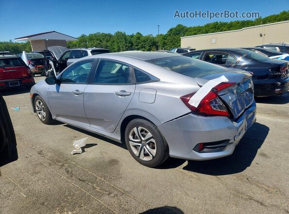 2HGFC2F50JH509777 2018 HONDA CIVIC Серебряный Задняя левая четверть