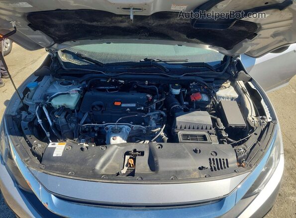 2HGFC2F50JH509777 2018 HONDA CIVIC Серебряный Вид задней части салона