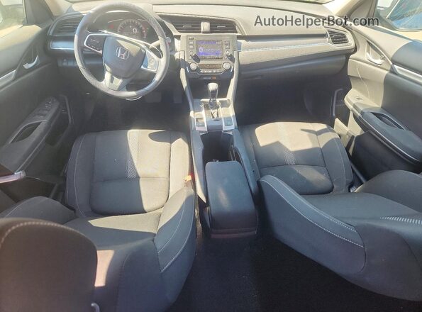 2HGFC2F50JH509777 2018 HONDA CIVIC Серебряный Вид панели приборов