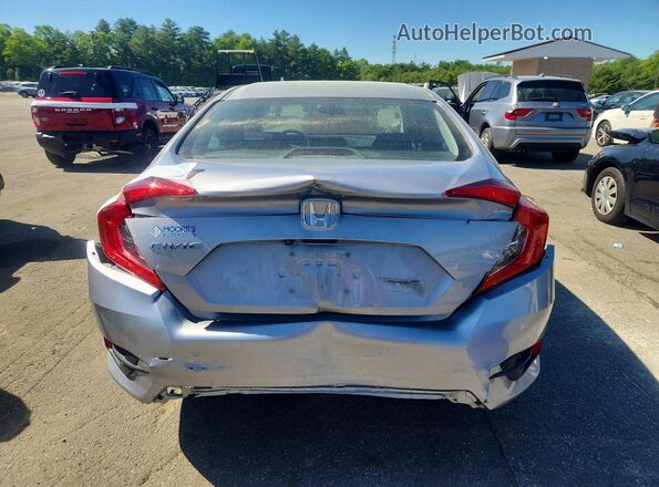 2HGFC2F50JH509777 2018 HONDA CIVIC Серебряный Вид сзади