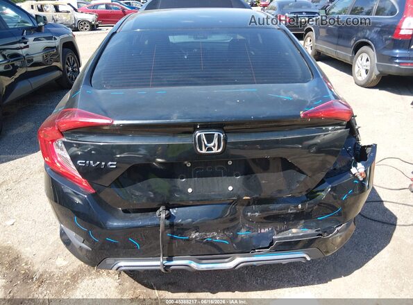 2HGFC2F50JH527986 2018 HONDA CIVIC Black Դիմացի տեսք