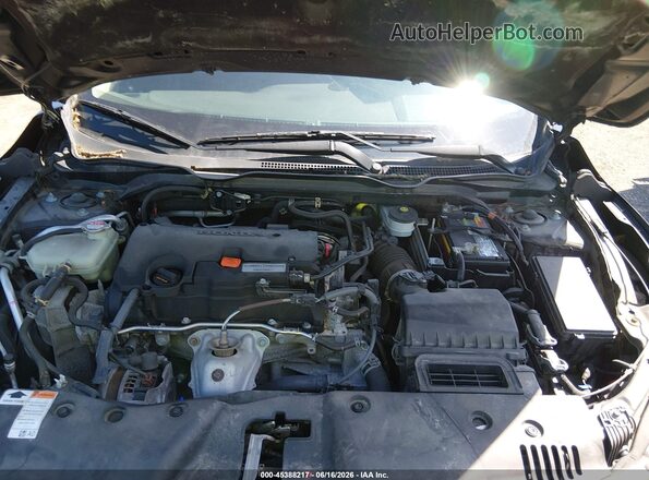 2HGFC2F50JH527986 2018 HONDA CIVIC Black Հետևի տեսք