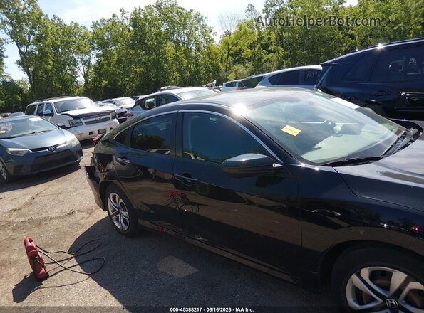 2HGFC2F50JH527986 2018 HONDA CIVIC Black Սալոնի հետևի տեսք