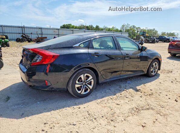 2HGFC2F51GH524488 2016 HONDA CIVIC Black Tył prawy