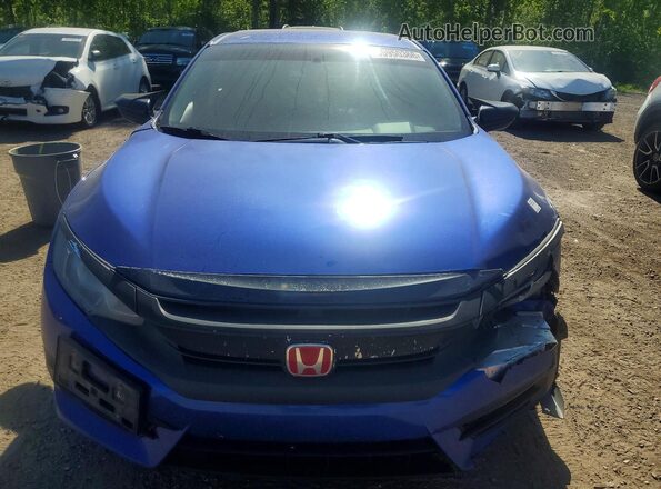 2HGFC2F51HH022095 2017 HONDA CIVIC Blue Front view