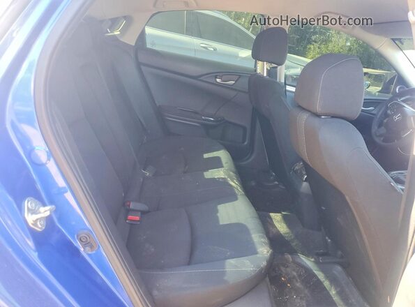2HGFC2F51HH022095 2017 HONDA CIVIC Blue Rear seats view