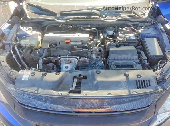 2HGFC2F51HH022095 2017 HONDA CIVIC Blue Rear interior view