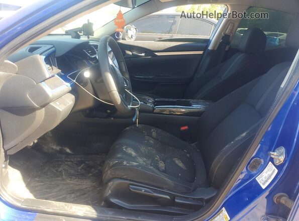 2HGFC2F51HH022095 2017 HONDA CIVIC Blue Front interior view