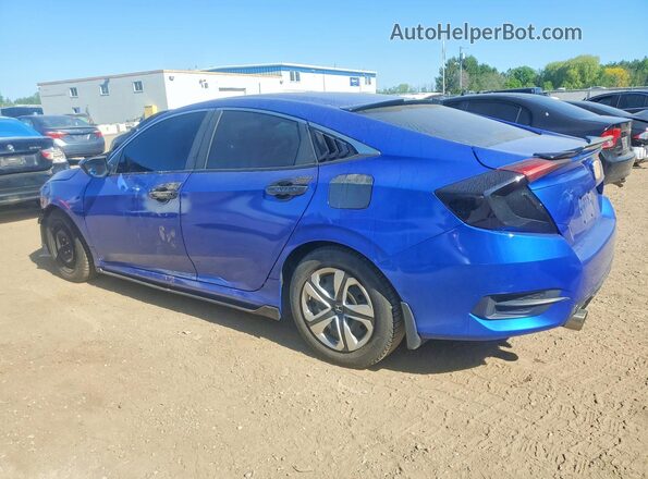 2HGFC2F51HH022095 2017 HONDA CIVIC Blue Rear left