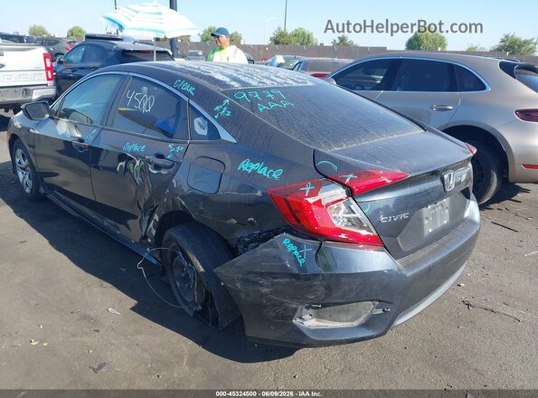 2HGFC2F51HH558206 2017 HONDA CIVIC Gray Հետևի ձախ