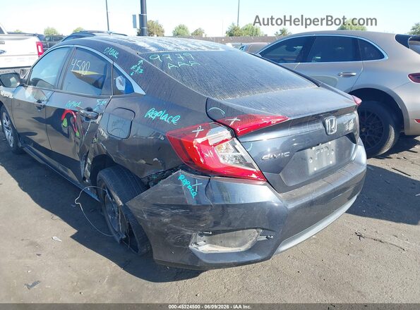 2HGFC2F51HH558206 2017 HONDA CIVIC Gray Դիմացի տեսք