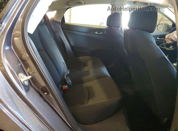 2HGFC2F51HH565883 2017 HONDA CIVIC Gray Вид задніх сидінь