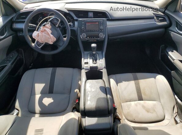 2HGFC2F51HH568881 2017 HONDA CIVIC Blue Вид панелі приладів