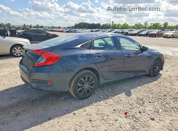 2HGFC2F51HH568881 2017 HONDA CIVIC Blue Задня права чверть