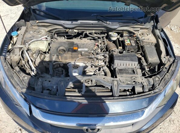 2HGFC2F51HH568881 2017 HONDA CIVIC Blue Вид задньої частини салону