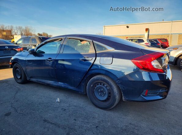 2HGFC2F51JH539323 2018 HONDA CIVIC Blue Հետևի ձախ