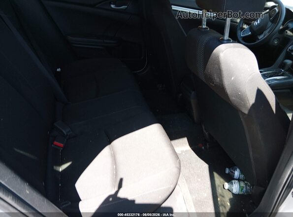 2HGFC2F51JH540083 2018 HONDA CIVIC Silver Widok naklejki z numerem VIN