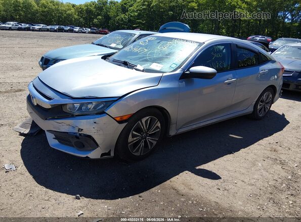 2HGFC2F51JH540083 2018 HONDA CIVIC Silver Przód lewy