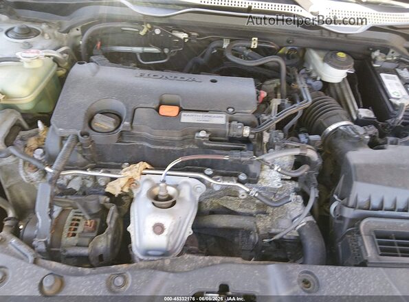 2HGFC2F51JH540083 2018 HONDA CIVIC Silver Widok z tyłu