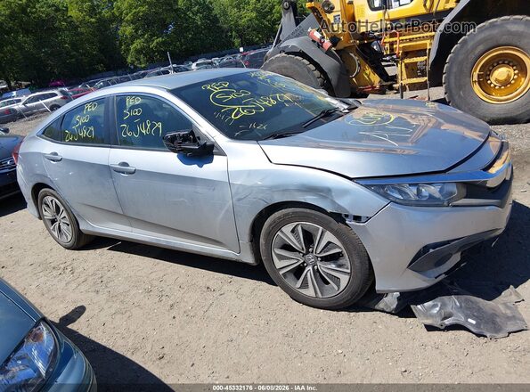 2HGFC2F51JH540083 2018 HONDA CIVIC Silver Widok zestawu wskaźników