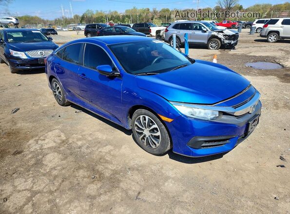 2HGFC2F51JH542335 2018 HONDA CIVIC Blue 