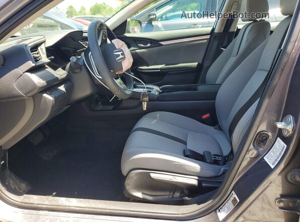 2HGFC2F51JH574069 2018 HONDA CIVIC Gray 