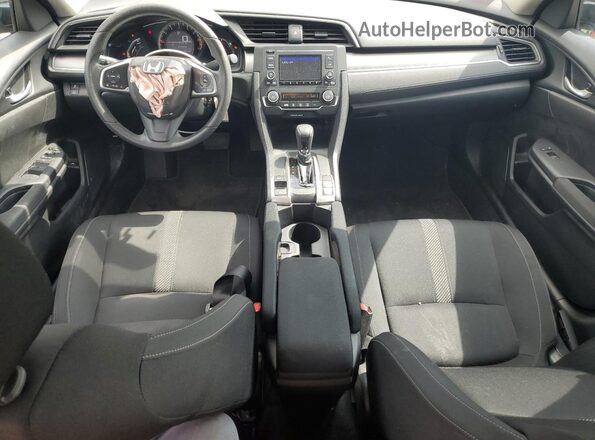 2HGFC2F51JH584553 2018 HONDA CIVIC Gray Առջևի վահանակի տեսք