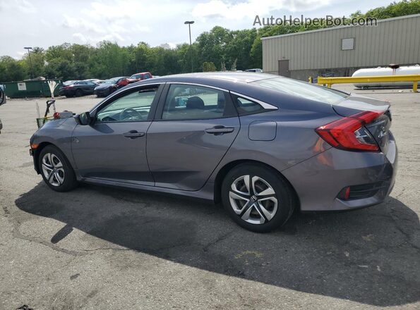 2HGFC2F51JH584553 2018 HONDA CIVIC Gray Հետևի ձախ